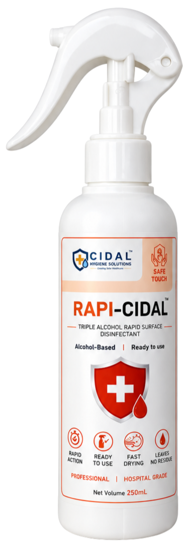 Rapi-Cidal ready-to-use rapid surface disinfectant